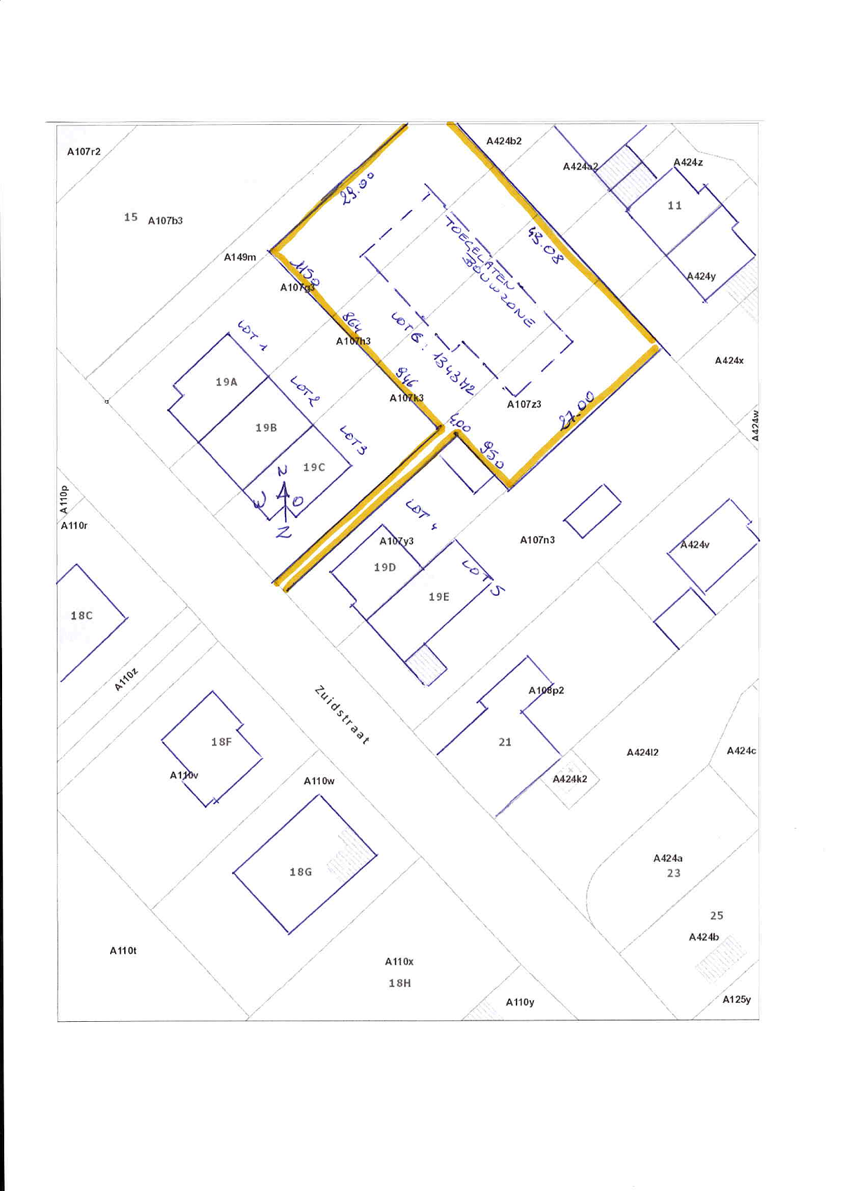 Bouwgrond te  koop in Waardamme 8020 0.00€  slaapkamers m² - Zoekertje 81846