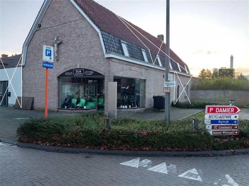 Handelszaak te  huur in Kuurne 8520 750.00€  slaapkamers m² - Zoekertje 7069