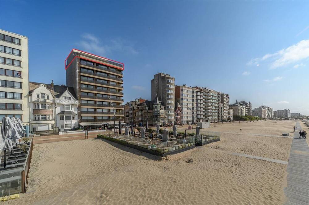 Penthouse te  koop in De Panne 8660 625000.00€ 2 slaapkamers 80.00m² - Zoekertje 23579