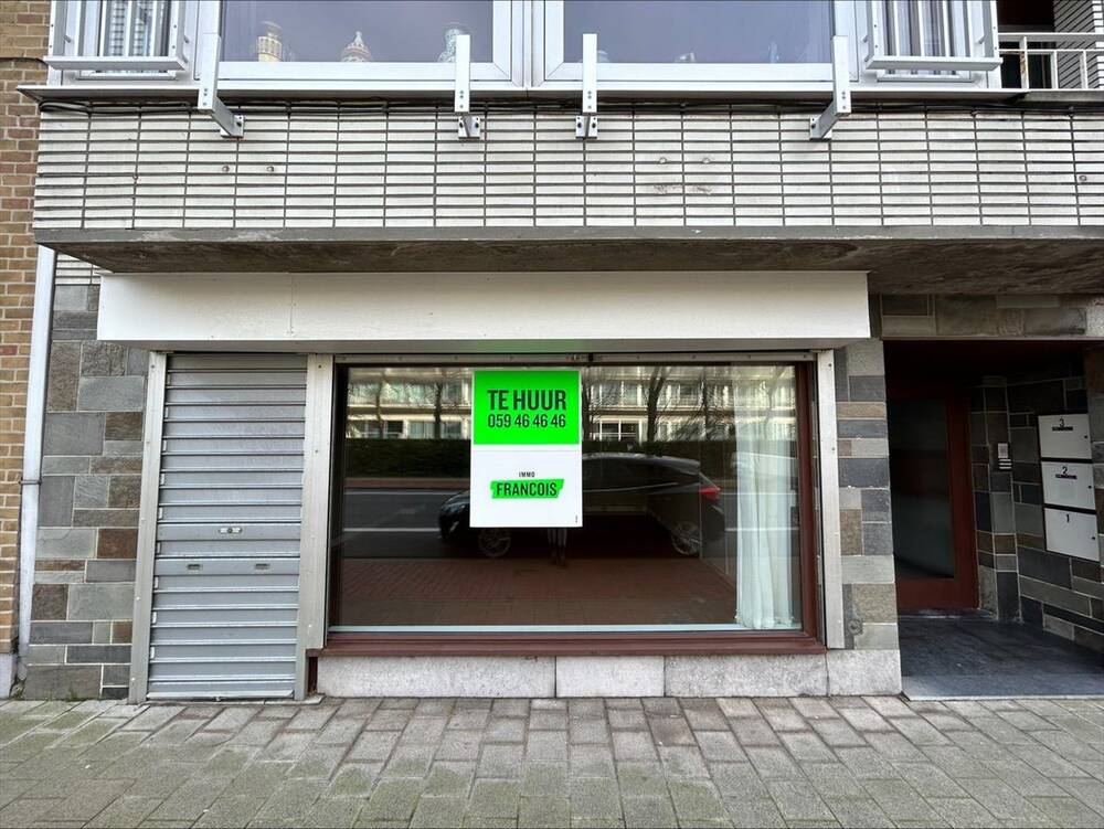 Handelszaak te  huur in Oostende 8400 700.00€  slaapkamers 0.00m² - Zoekertje 34996