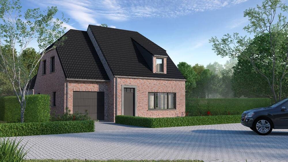 Huis te  koop in Ruddervoorde 8020 435000.00€ 4 slaapkamers m² - Zoekertje 70708