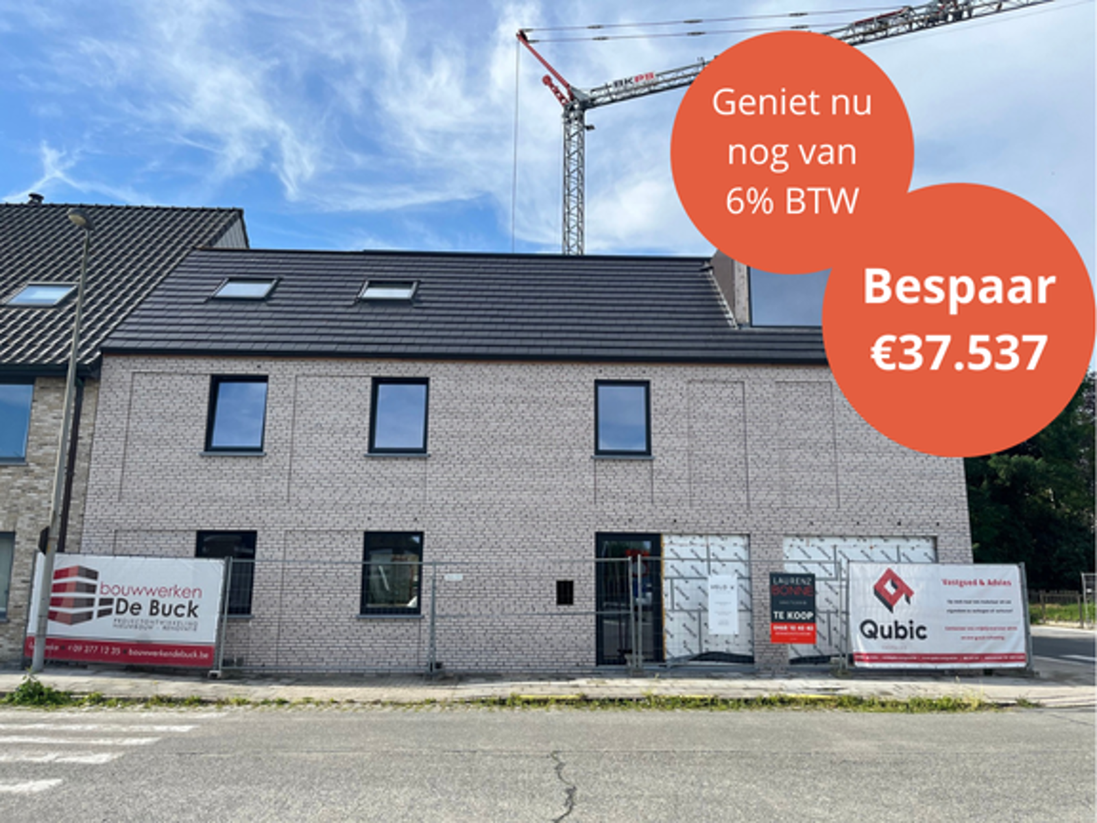 Appartement te  koop in Moerkerke 8340 415000.00€ 3 slaapkamers 106.00m² - Zoekertje 105424