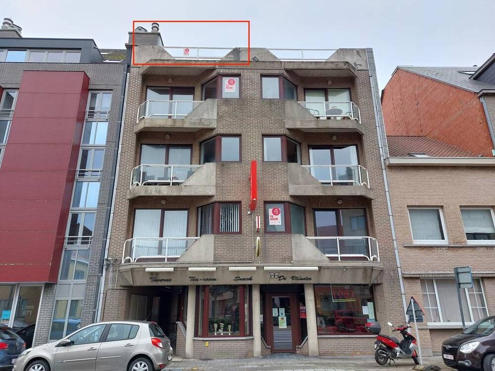 Appartement te  huur in Oostende 8400 620.00€ 1 slaapkamers 45.00m² - Zoekertje 109960