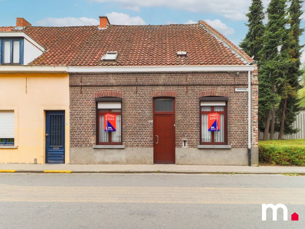 Huis te  koop in Harelbeke 8530 129000.00€ 3 slaapkamers m² - Zoekertje 153892