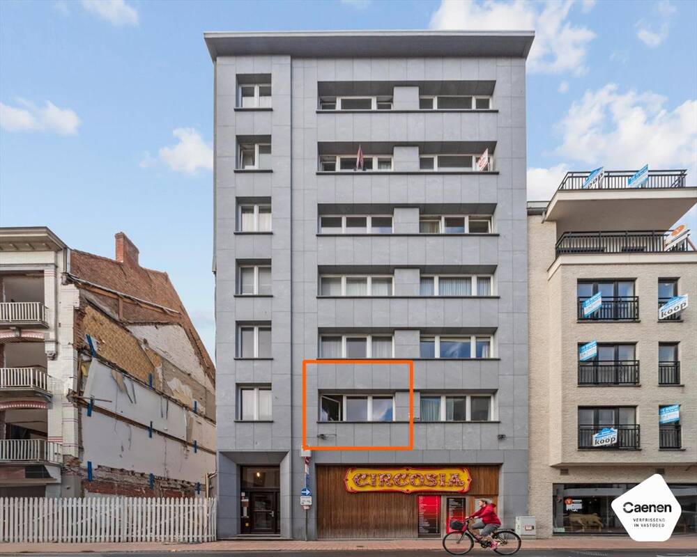 Appartement te  koop in Blankenberge 8370 115000.00€ 1 slaapkamers 50.00m² - Zoekertje 158604