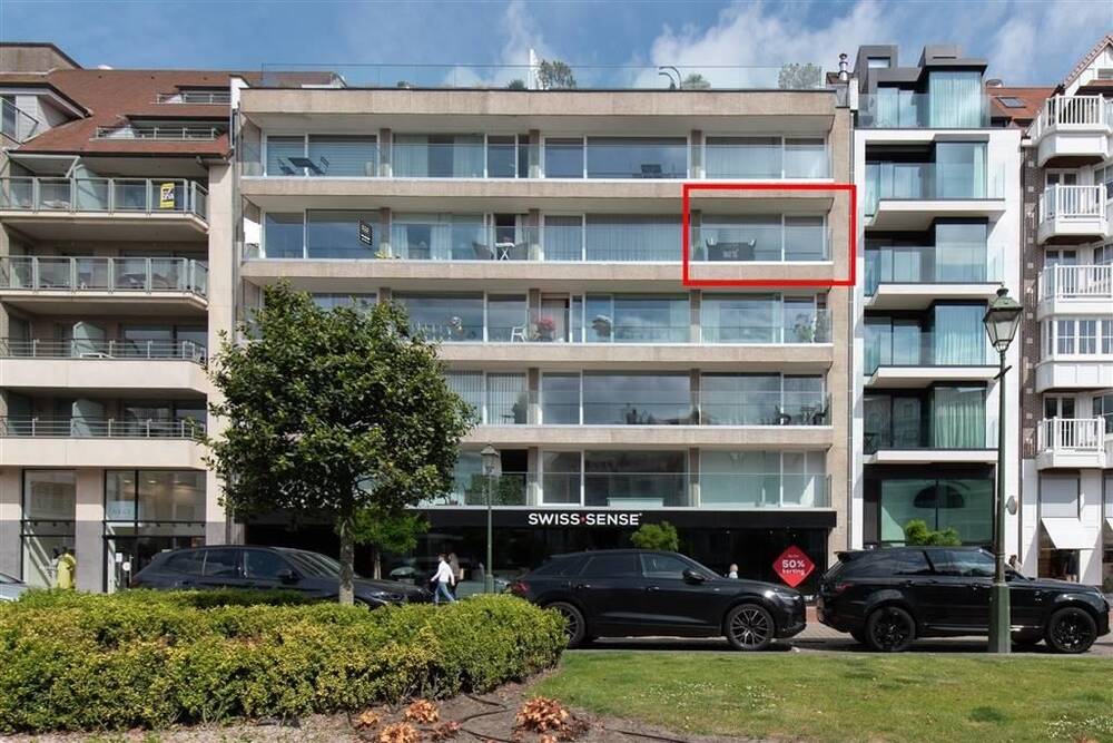 Appartement te  huur in Knokke-Heist 8300 875.00€  slaapkamers 53.00m² - Zoekertje 162631