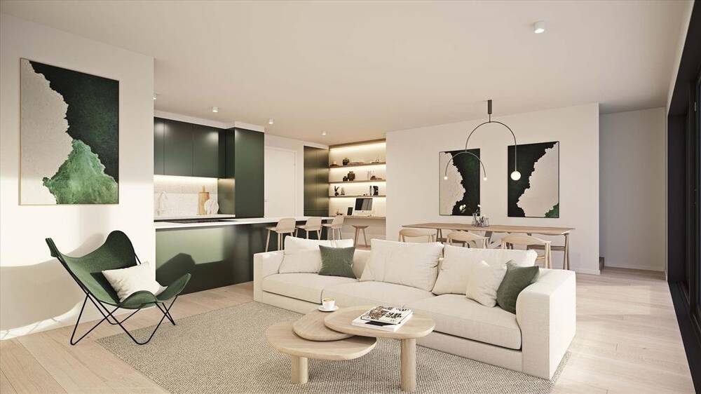Appartement te  koop in Kortrijk 8500 360000.00€ 1 slaapkamers 93.02m² - Zoekertje 168221