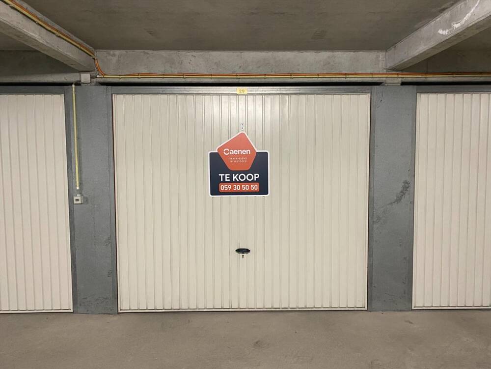 Parking & garage te  koop in Middelkerke 8430 75000.00€  slaapkamers m² - Zoekertje 169985