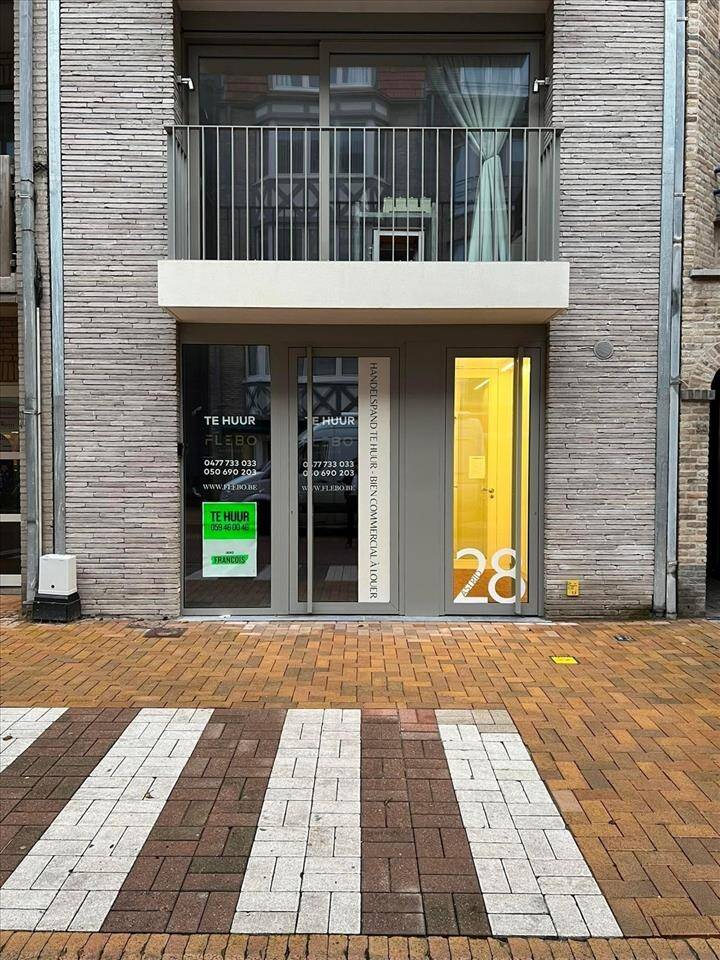 Handelszaak te  huur in Wenduine 8420 875.00€  slaapkamers 0.00m² - Zoekertje 202644