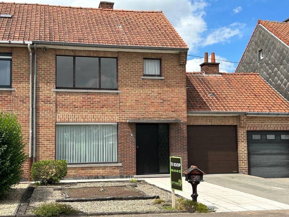 Huis te  koop in Ooigem 8710 169000.00€ 3 slaapkamers m² - Zoekertje 230304