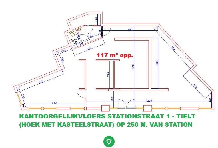 Handelszaak te  koop in Tielt 8700 217000.00€  slaapkamers 117.00m² - Zoekertje 230945