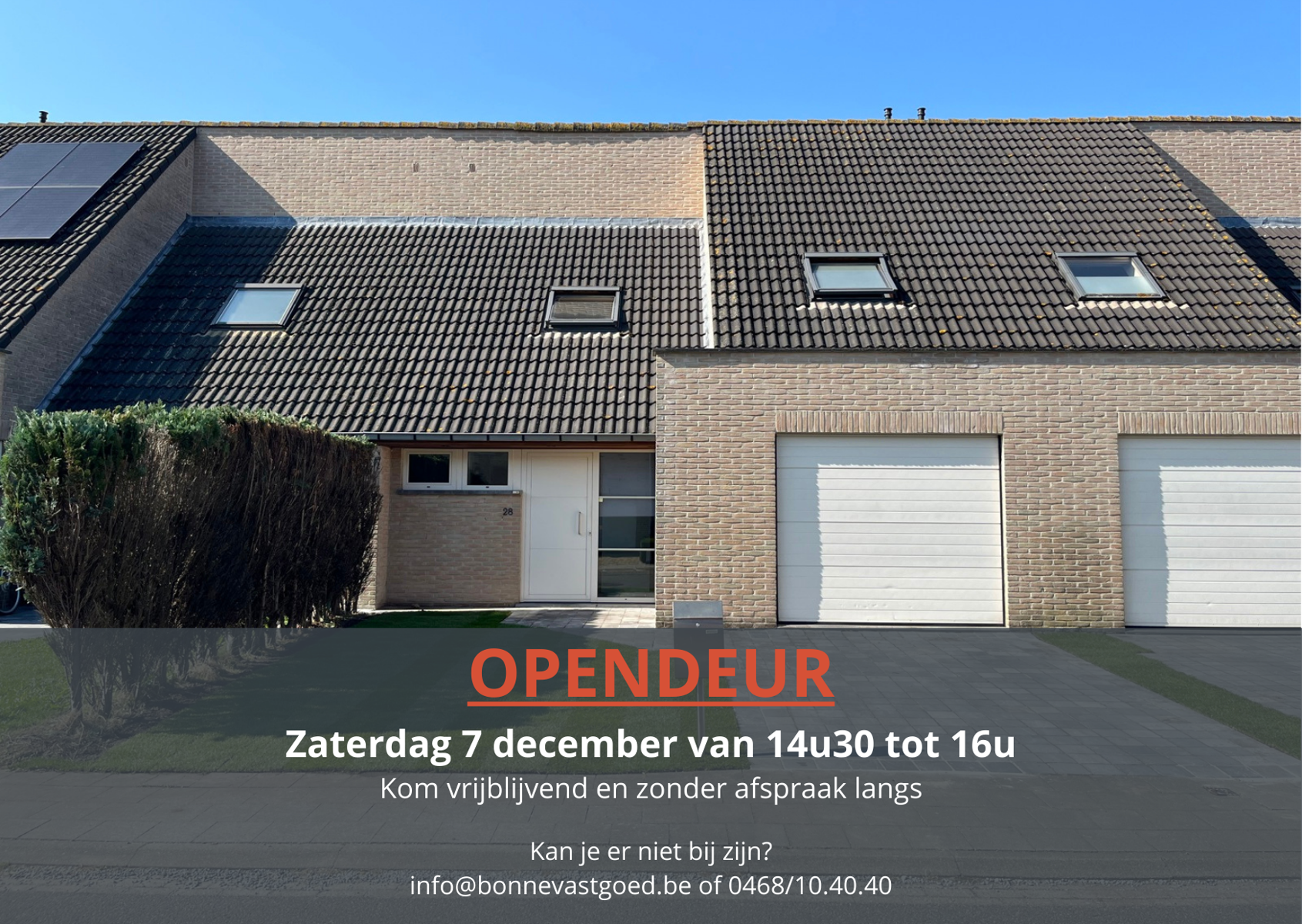 Huis te  koop in Dudzele 8380 378000.00€ 3 slaapkamers 162.00m² - Zoekertje 245811