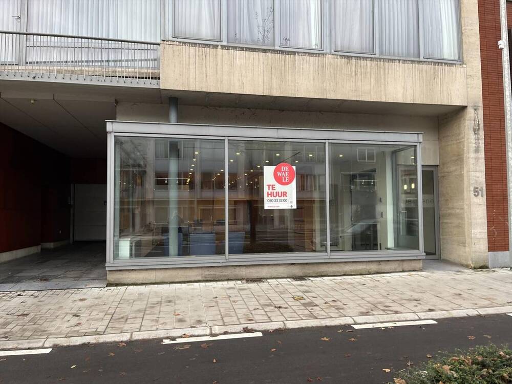 Handelszaak te  huur in Brugge 8000 1250.00€  slaapkamers 0.00m² - Zoekertje 260267