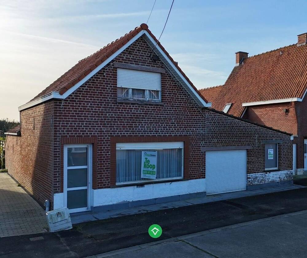 Huis te  koop in Kortemark 8610 159000.00€ 2 slaapkamers 121.00m² - Zoekertje 260665