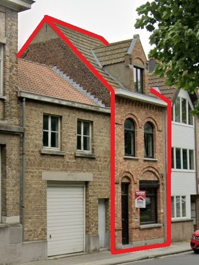 Huis te  huur in Ieper 8900 780.00€ 2 slaapkamers 150.00m² - Zoekertje 261841