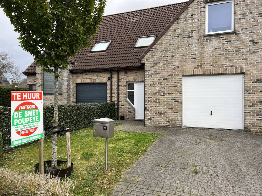 Huis te  huur in Oostkamp 8020 1100.00€ 3 slaapkamers 164.00m² - Zoekertje 266046