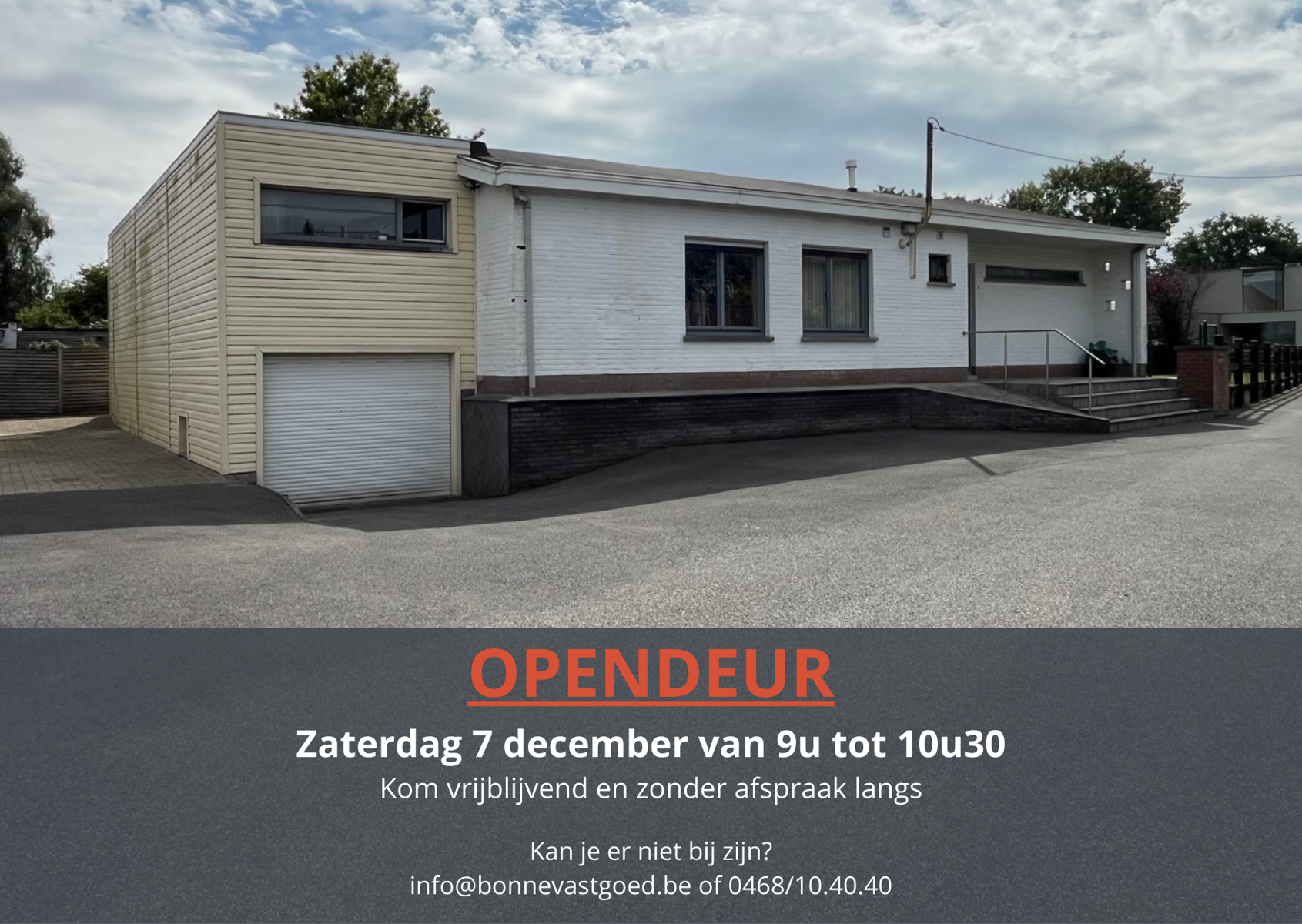 Huis te  koop in Sint-Kruis 8310 439000.00€ 3 slaapkamers m² - Zoekertje 269799