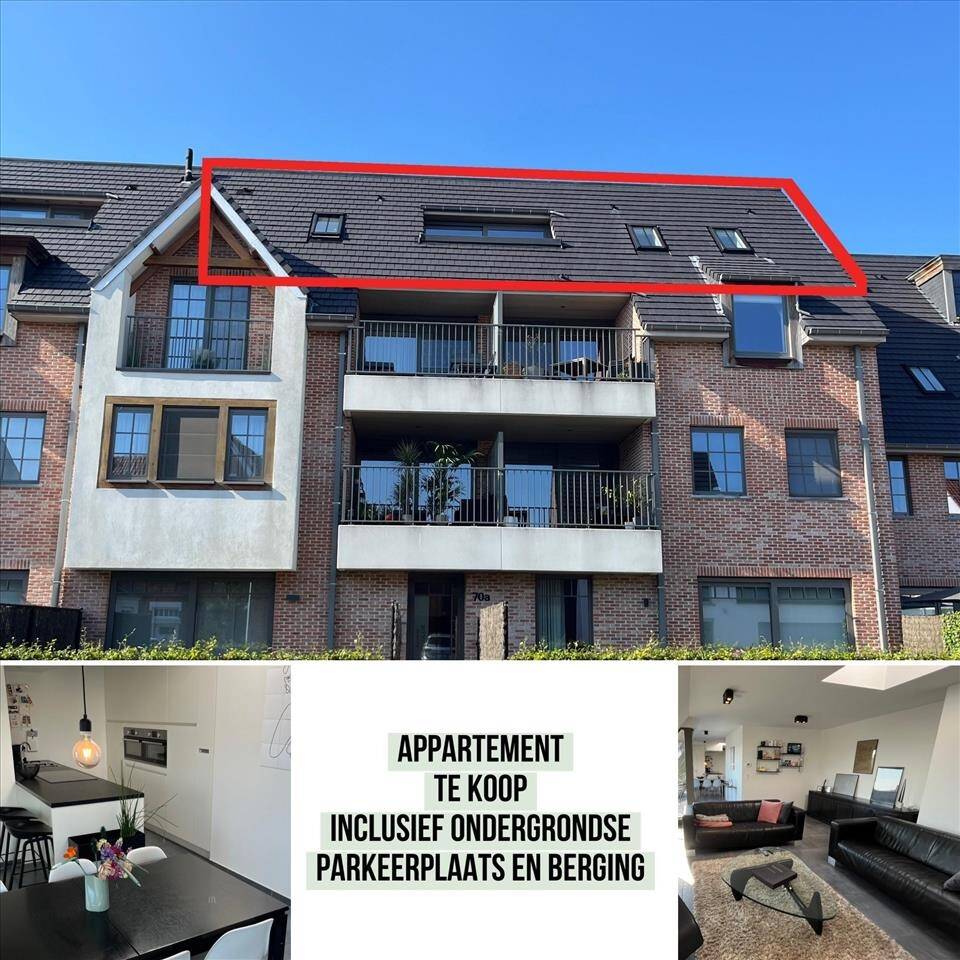 Appartement te  koop in Beernem 8730 359000.00€ 2 slaapkamers 104.00m² - Zoekertje 283784