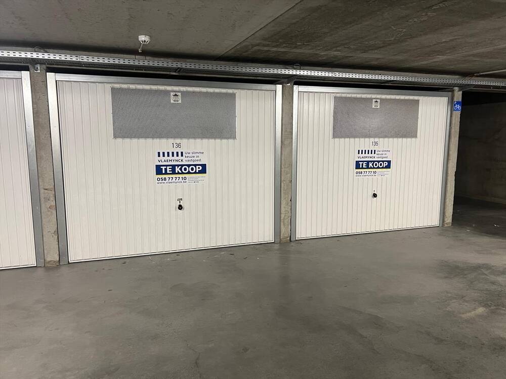 Parking & garage te  koop in Nieuwpoort 8620 63000.00€  slaapkamers m² - Zoekertje 285612