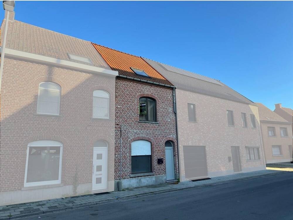 Huis te  huur in Wielsbeke 8710 775.00€ 4 slaapkamers m² - Zoekertje 287165