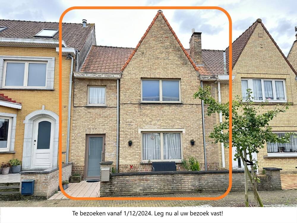 Huis te  koop in De Panne 8660 225000.00€ 2 slaapkamers 130.00m² - Zoekertje 289909