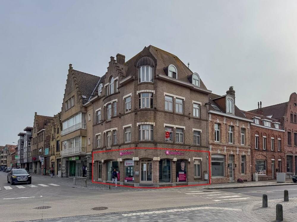 Handelszaak te  huur in Diksmuide 8600 1625.00€  slaapkamers m² - Zoekertje 290049