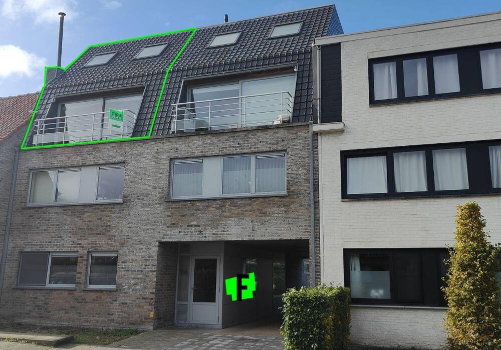 Appartement te  huur in Oostkamp 8020 850.00€ 2 slaapkamers 0.00m² - Zoekertje 304556