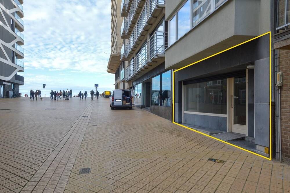 Handelszaak te  huur in Oostende 8400 750.00€  slaapkamers m² - Zoekertje 306807