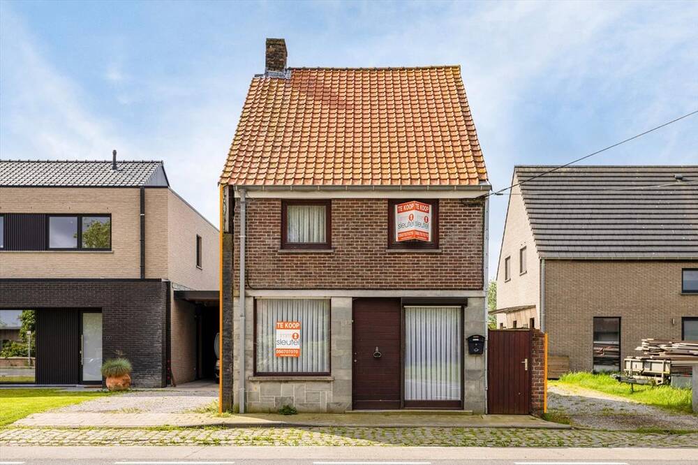 Huis te  koop in Diksmuide 8600 99000.00€ 2 slaapkamers 98.00m² - Zoekertje 311653