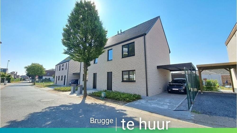 Huis te  huur in Jabbeke 8490 1100.00€ 3 slaapkamers 134.00m² - Zoekertje 311500