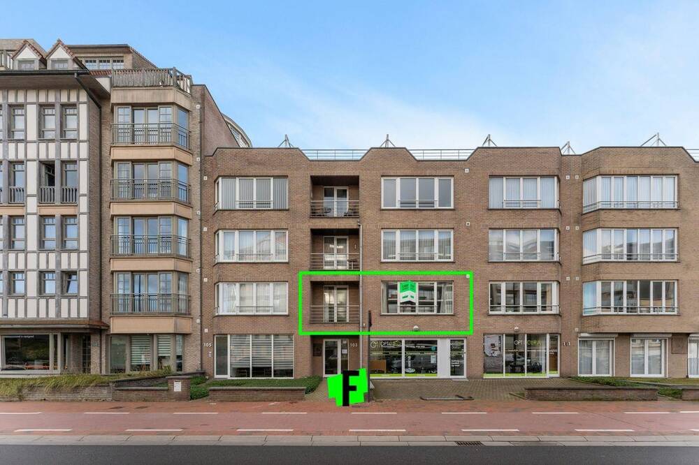 Appartement te  in Blankenberge 8370 225000.00€ 1 slaapkamers 56.00m² - Zoekertje 316292